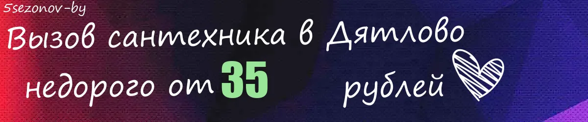 Сантехник в Дятлово